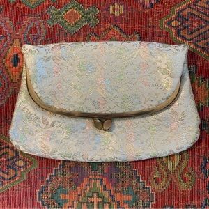 Vintage Silky Evening Clutch